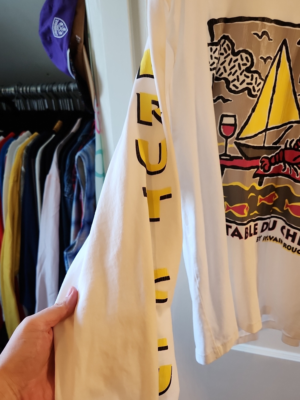 Brut Archives La Table Du Chef Long Sleeve Tee - Picture 5 of 6